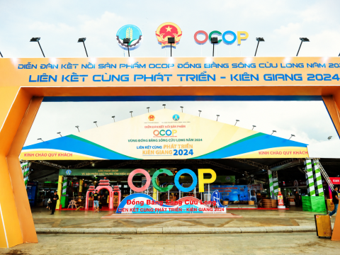 HỘI CHỢ -  DIỄN ĐÀN KẾT NỐI SẢN PHẨM OCOP VÙNG ĐBSCL 2024