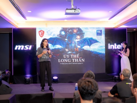 MSI CÔNG BỐ DÒNG LAPTOP TRANG BỊ RTX 50 SERIES ĐẦU TIÊN TẠI VIỆT NAM 