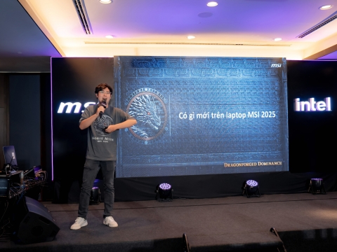 MSI CÔNG BỐ DÒNG LAPTOP TRANG BỊ RTX 50 SERIES ĐẦU TIÊN TẠI VIỆT NAM 