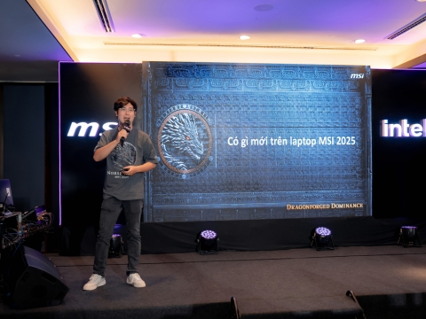 MSI CÔNG BỐ DÒNG LAPTOP TRANG BỊ RTX 50 SERIES ĐẦU TIÊN TẠI VIỆT NAM 