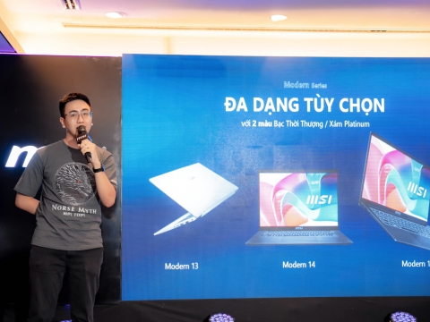 MSI CÔNG BỐ DÒNG LAPTOP TRANG BỊ RTX 50 SERIES ĐẦU TIÊN TẠI VIỆT NAM 