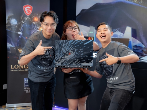 MSI CÔNG BỐ DÒNG LAPTOP TRANG BỊ RTX 50 SERIES ĐẦU TIÊN TẠI VIỆT NAM 