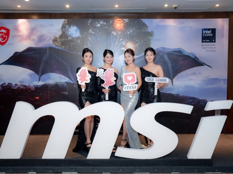 MSI CÔNG BỐ DÒNG LAPTOP TRANG BỊ RTX 50 SERIES ĐẦU TIÊN TẠI VIỆT NAM 