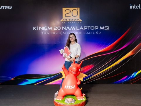 KỸ NIỆM 20 NĂM - LAPTOP MSI