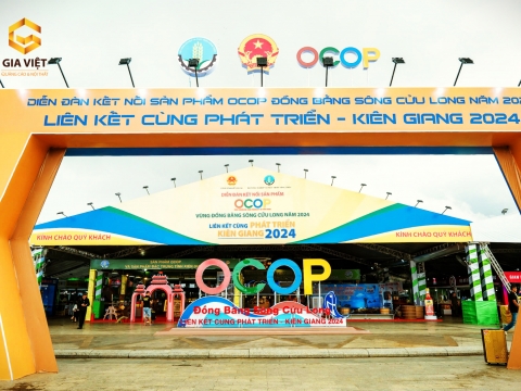 HỘI CHỢ -  DIỄN ĐÀN KẾT NỐI SẢN PHẨM OCOP VÙNG ĐBSCL 2024