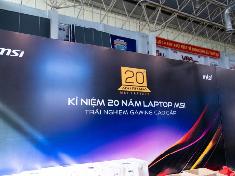KỸ NIỆM 20 NĂM - LAPTOP MSI