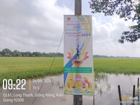 HỘI CHỢ -  DIỄN ĐÀN KẾT NỐI SẢN PHẨM OCOP VÙNG ĐBSCL 2024