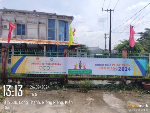 HỘI CHỢ -  DIỄN ĐÀN KẾT NỐI SẢN PHẨM OCOP VÙNG ĐBSCL 2024