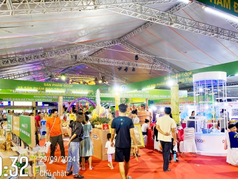 HỘI CHỢ -  DIỄN ĐÀN KẾT NỐI SẢN PHẨM OCOP VÙNG ĐBSCL 2024